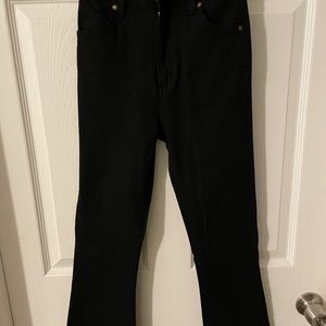 Rolla’s East Coast Bootcut jeans, size 24, black